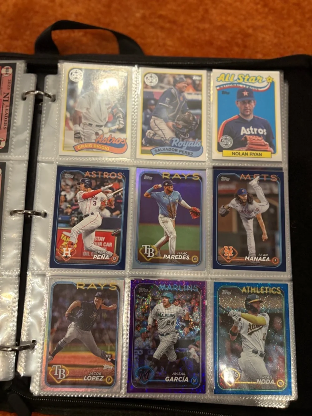 MLB baseball cards